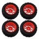 thumbnail image 4 of Neumáticos RC, 4 piezas Neumático para camión RC Neumático para camión R Accesorios RC Meticulosamente diseñados, 4 of 8
