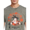 thumbnail image 4 of Dragon Ball Z Men’s Mineral Wash T-Shirt with Short Sleeves, 4 of 5