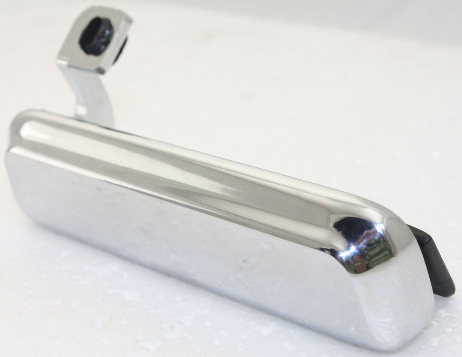 Replacement F462109 Exterior Door Handle Compatible with 1981-1990 Ford Escort 1984-1990 Bronco II Front, Right Passenger Chrome