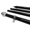thumbnail image 2 of 10' Foot Black Aluminum Flag Pole Kit (No Flag), 2 of 4