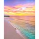 thumbnail image 1 of 1 taladro diamante pintura (DE1614) DIY paisaje completo mosaico de diamantes de imitación (B3246 playa) 20X30cm Hugtrwg Para estrenar, 1 of 1