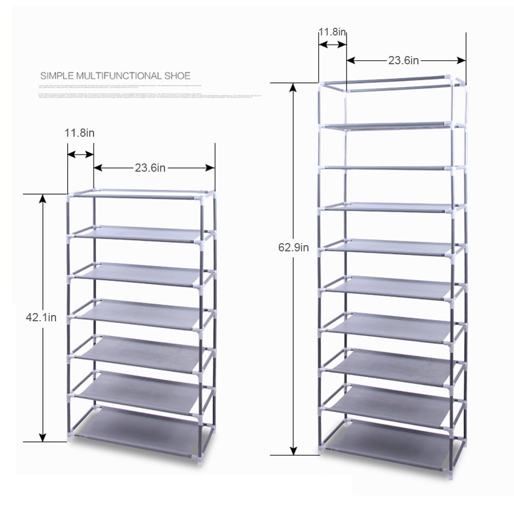 3/5/6/8/9/10-tier Extra-wide Metal/Non-woven Fabric Shoe Rack - On Sale -  Bed Bath & Beyond - 31637519