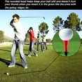 thumbnail image 2 of Pack of 12 Golf Tees Plastic Ball Stable Plastic Portable Indoor Holder Portable Reusable Outdoor Indoor Golfing Practice Accessories Learners Red 76mm, 2 of 9