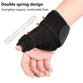 thumbnail image 4 of Adjustable Wrist Brace Stick Firmly Lightweight Spring Support Wrist Wrap for Sports, 4 of 10