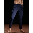 thumbnail image 5 of NELEUS Men's Workout Athletic Pants Running Sweatpants With Pockets Relaxed Fit,Black+Navy Blue,US Size L, 5 of 8