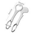 thumbnail image 2 of 2Pcs Shopping Trolley Removable Keys Shopping Trolley Token Key Chip For Shopping Cart ANGGREK Otros, 2 of 7