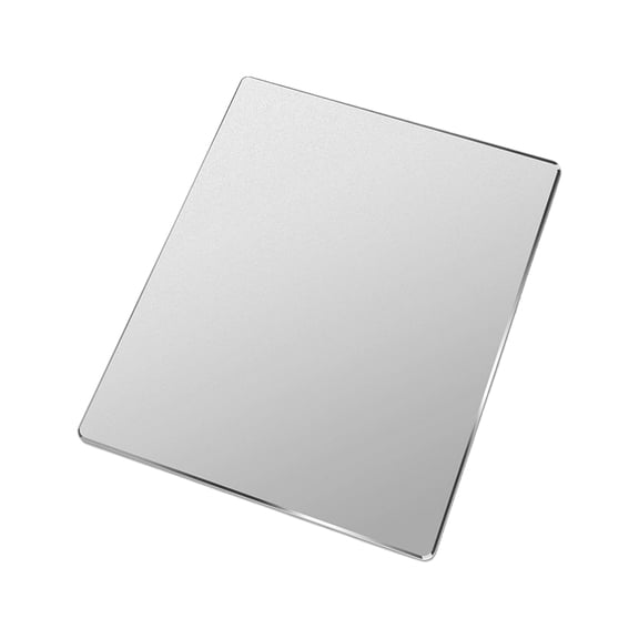 Metal Aluminum Pad Mat Hard Smooth Thin Mousead Double Side Waterproof Fast and Accurate Control for Office
