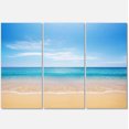 thumbnail image 4 of Designart Calm Blue Sea and Sky Canvas Wall Art, 4 of 4