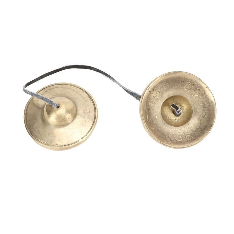 Tibetan Cymbals, Lightweight Handcraft Restoring Clarity Mind Brass  Material Tibetan Bells For Daily Life For Yoga For Meditation 