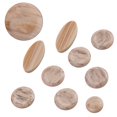 thumbnail image 3 of Mosiee Part Saxophone Key Buttons Inlays 9 Pcs Blue Brown Easy To Install Oval Plastic For Soprano For Tenor Saxophones For Alto, 3 of 9