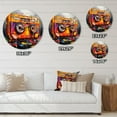 thumbnail image 4 of Designart "Cassette Tapes Tape Euphony" Music Oversized Wall Clock, 4 of 5