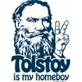 thumbnail image 3 of CafePress - Tolstoy Is My Homeboy Men's Value T Shirt - Men's Classic Cotton T-Shirts, 3 of 3