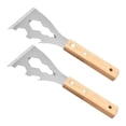 thumbnail image 1 of Herramienta de limpieza de cuchillos de metal compactación de herramienta de acero inoxidable resistente cuchillo de masilla para decoración de pared 2pcss, 1 of 8
