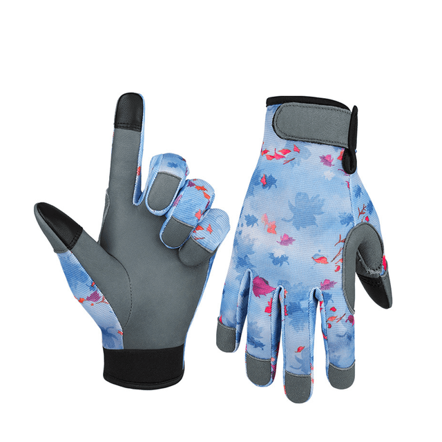 Guantes de jardinería de cuero para mujer, transpirables, jardín, regalos y herramientas de jardinería para jardinero