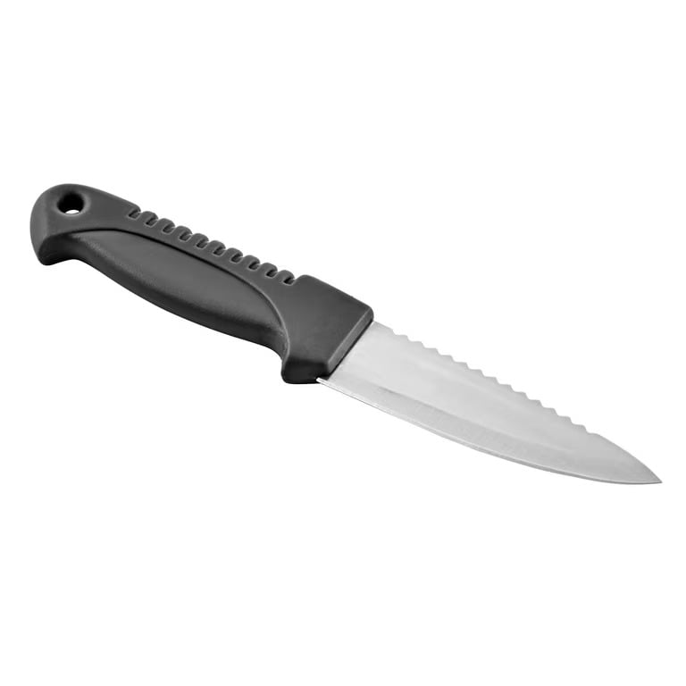 Tsunami Steel Bait Fishing Knife 4 in Black