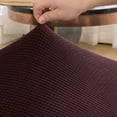 thumbnail image 5 of Topchances Armless Accent Chair Covers Water-Repellent Knitted Stretch Slipper Chair Couch Slipcovers Removable Washable Furniture Protector Covers for Living Room Home Hotel, 5 of 9