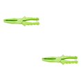 thumbnail image 3 of Toystoory Alicates de pesca de sierra escalonados Anti-bobinado Conveniente removedor de anzuelos Abrazadera antideslizante Sujeción Fish Catcher Verde 2piezas Toystoory CBP268075, 3 of 6