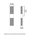 thumbnail image 4 of ET2 E30395-BK 30 in. LED Grate-Outdoor Wall Sconce, Black, 4 of 8