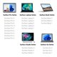 thumbnail image 2 of Lápiz óptico para Surface Pro 9/8/X/7+/6/5/4/3/Surface 3 Surface Go 3/2/1 Surface Laptop/Studio/Book 4/3/2/1 con rechazo de palma 1024 niveles de presión 2500h horas de trabajo, 2 of 5