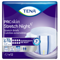 thumbnail image 2 of TENA ProSkin Stretch Night Brief for Men and Women, Unisex, Large/Extra Large, 12 Count, 2 of 8