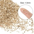 thumbnail image 2 of 50g Crushed Glass Chips 1-3mm, Champagne Gold, 2 of 5