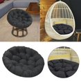 thumbnail image 1 of WIFKLSIIPG Replacement Chair Cushion Chair Pad Removable (Black), 1 of 6