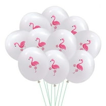 OUNONA  10 Pcs Balloons Party Accessories Pink Ribbon Decorations Chic and Stylish
