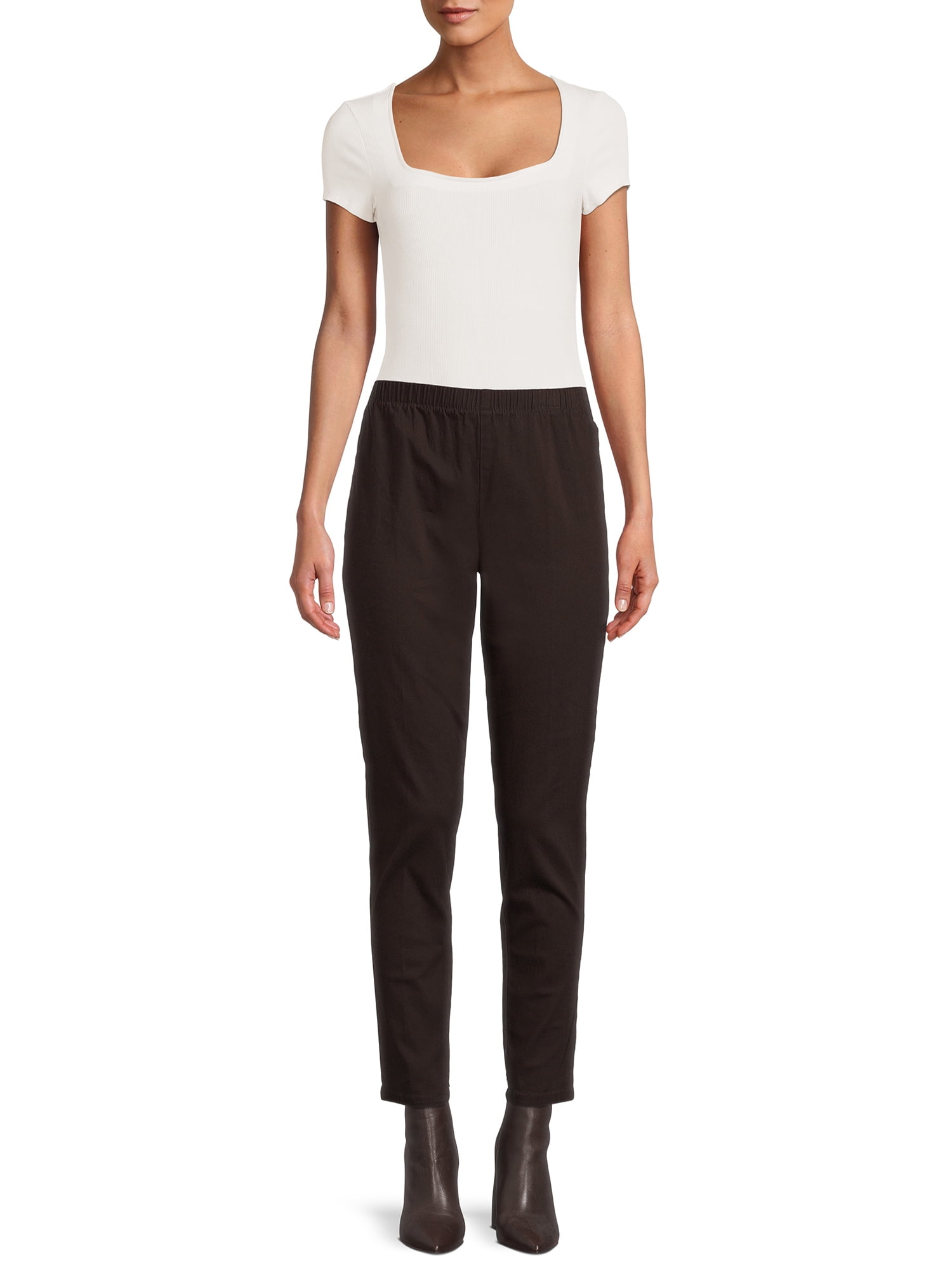 RealSize Women's Stretch Jeggings, Available in Regular and Petite
