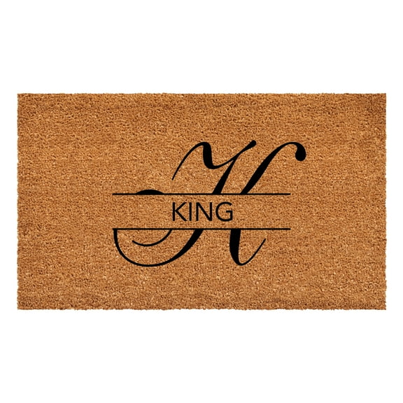 Calloway Mills 111153672 King Personalized Doormat 36" x 72"
