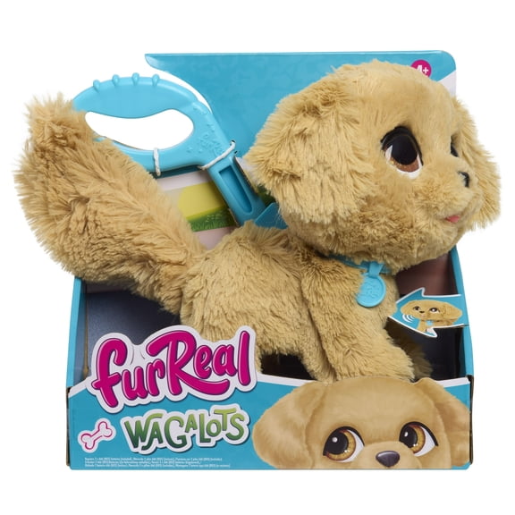 furReal Wag-A-Lots Golden Retriever 8-Inch Interactive Toy Dog for Kids Ages 3