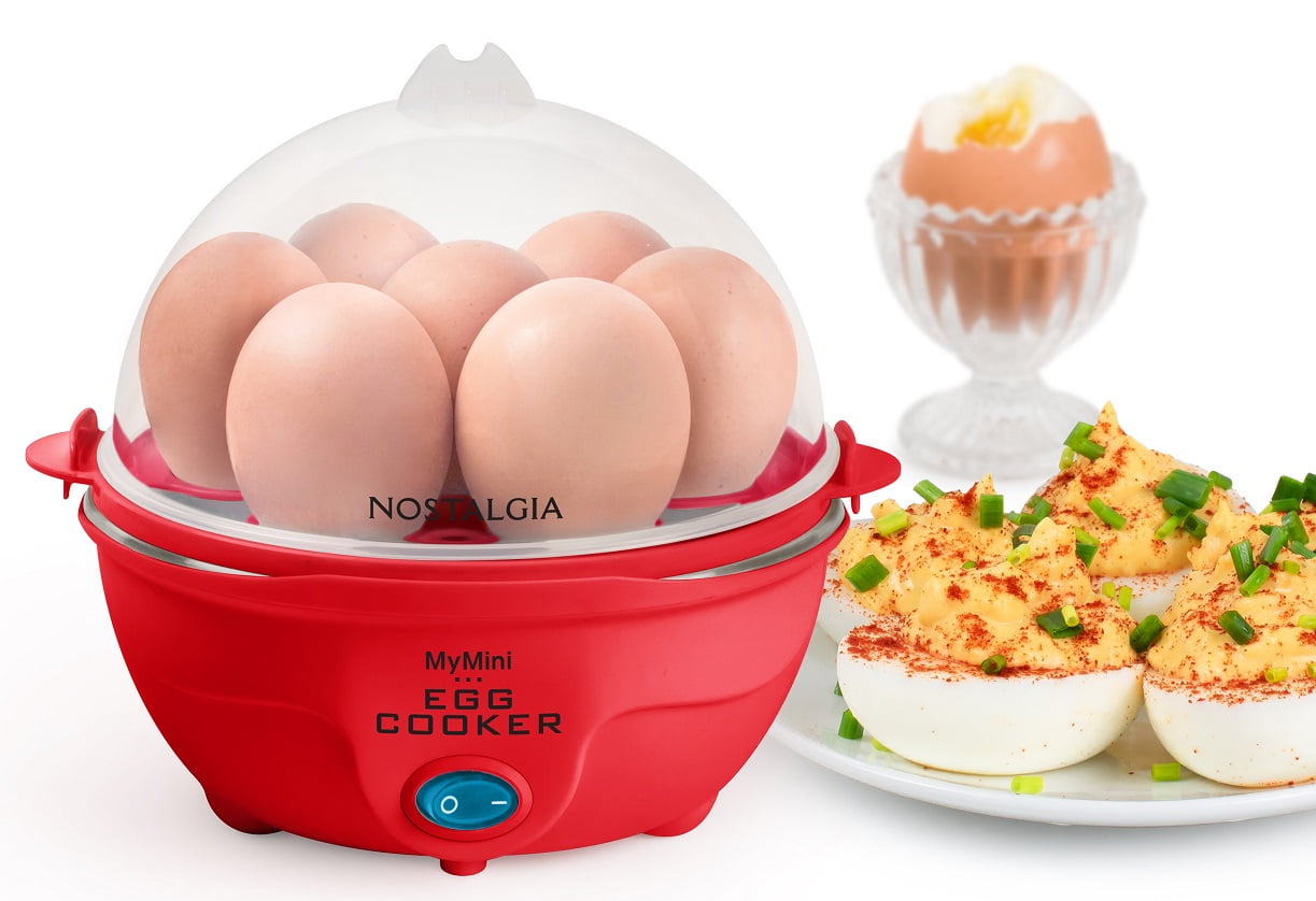 Nostalgia MyMini 7-Egg Cooker Review - Let's Hard Boil Some Eggs