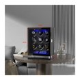 thumbnail image 2 of Finrprint Unlock Automatic Watch Winder With 3/4/6/8/12 Slot Touchscreen Remote Control Motor Watch Safe Box ,Strong Secure, 2 of 6