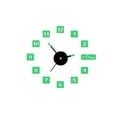 thumbnail image 1 of DIY Luminous Stereo Digital Wall Clock Creative Wall Sticker Clock Living Room Decoration Clock, 1 of 2