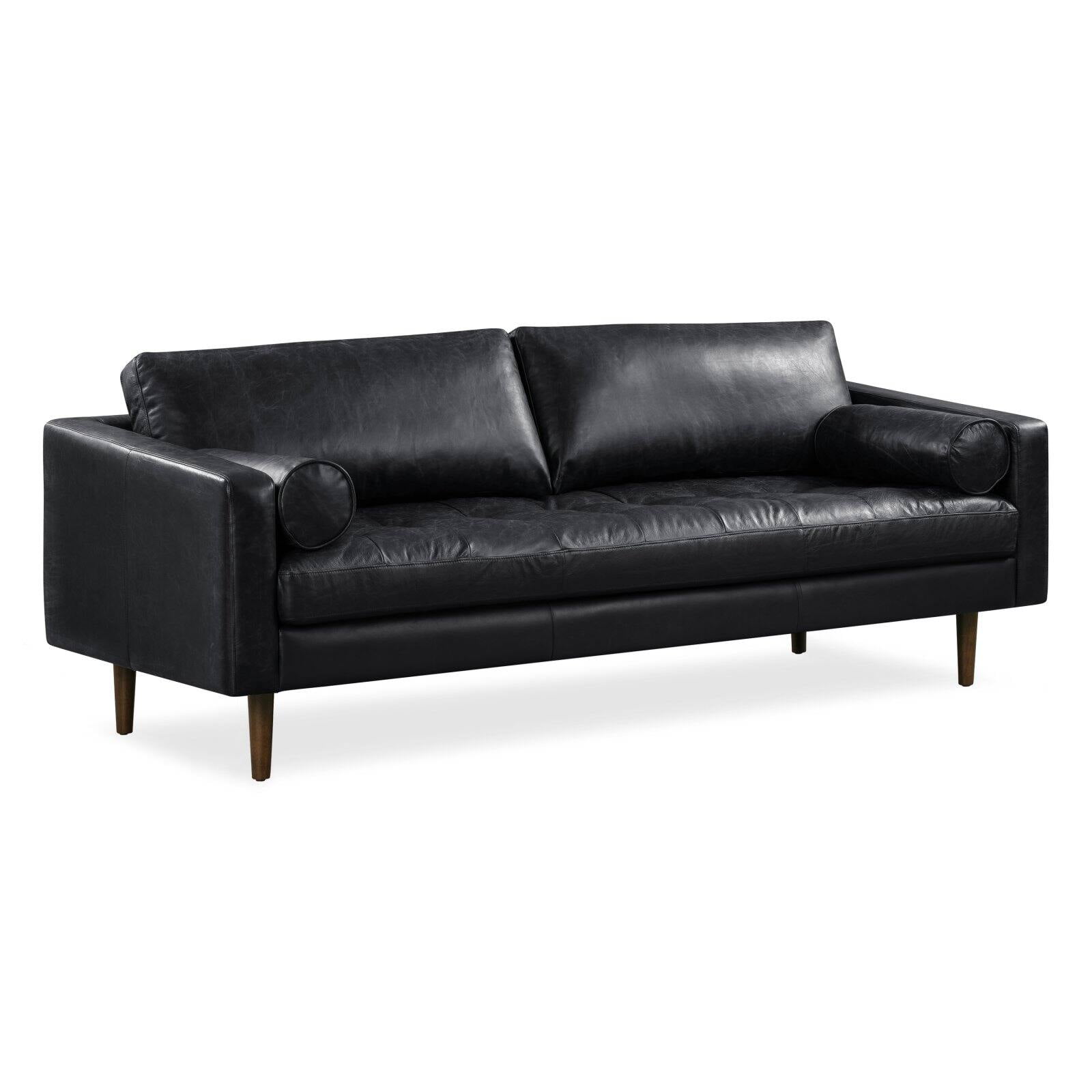 Poly and Bark Napa Leather Sofa