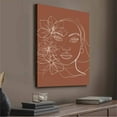 thumbnail image 2 of Modern Aesthetic Line Art Canvas Wall Art Print, 2 of 8