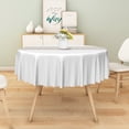 thumbnail image 4 of Tchckioa Minimalist Tablecloth for Kitchen Dining,Waterproof Stain Proof Table Cloth Cover,70 Inch Round, 4 of 6