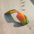 thumbnail image 3 of Walleva Fire Red Mr.Shield Polarized Replacement Lenses for Oakley Batwolf OO9101 Sunglasses, 3 of 8