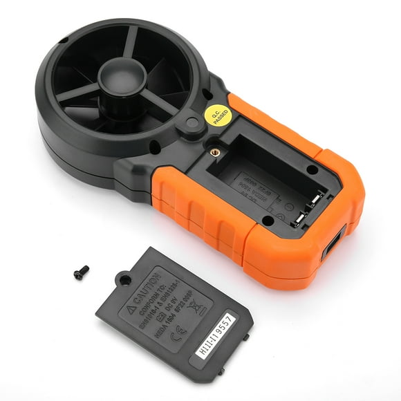 Anemometer, Approx. 165 x 85 x 38mm / 6.5 x 3.4 x 1.5in Wind Meter Wind Speed Measuring Device Featuring a Large screen LCD with Backlight for Outdoor Activities, HVAC