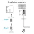 thumbnail image 3 of High Flow CHT Nozzle for V6 Volcano Hotend 1Pcs, 3 of 5