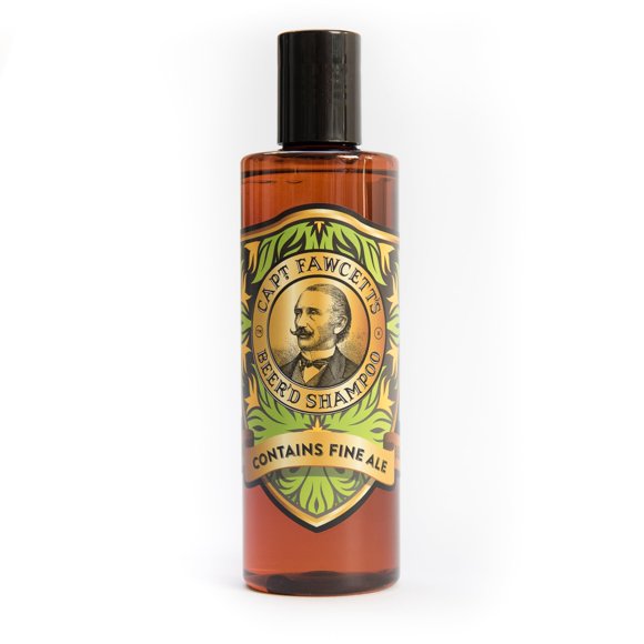 CAPTAIN FAWCETT Beer'd Shampoo lavado suave para barba | Lavado de barba premium | 250ml