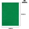 50 Sheets 20x30 Emerald Green Tissue Paper Bulk Dark Green Gift