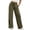 Army Green -AC03, variant on Womens Wide Leg Sweatpants Baggy High Waisted Lounge Pants Fleece Drawstring Waist Sweat Pants Mint Green M
