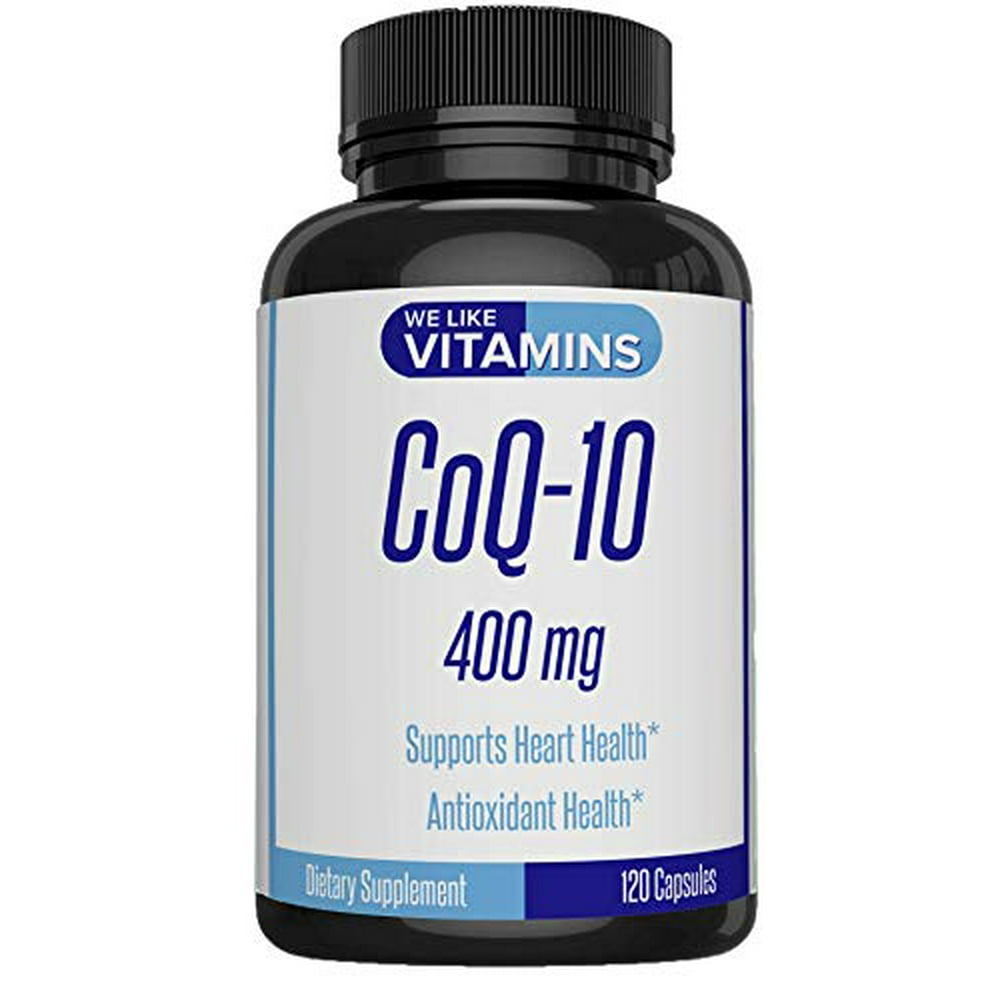 CoQ10 400mg Per Serving 120 Capsules CoQ10 Vegetarian Capsule