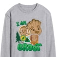 thumbnail image 3 of Marvel X-Men - Groot Sticker - Men's Long Sleeve Graphic T-Shirt, 3 of 5