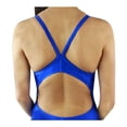 thumbnail image 5 of Women's Dolfin Ocean Performance Back Solid One-Piece Swimsuit Color: Royal Size: 40 COMP, 5 of 9