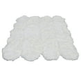 thumbnail image 3 of Faux Fur Area Rug Luxuriously Soft and Eco Friendly 5' X 7' White, 3 of 4