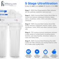 thumbnail image 4 of 5 Stage Premium Reverse Osmosis System Complete 100 GPD With Filters Faucet & Tank, 4 of 4