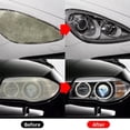 thumbnail image 4 of PEACNNG Car Headlight Restoration Kit with UV Protection Fluid - Professional Grade Lens Cleaner and Repair Solution - 100ml with Applicator Sponge and Towel - 3 Month Protection for Yell, 4 of 9