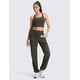 thumbnail image 3 of Pantalones Joggers CRZ YOGA Livianos con Fruncido 71 cm Oliva M, 3 of 4