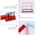 thumbnail image 4 of CIMAXIC 6pcs Test Tube Stand Plastic Test Tube Rack Holder School Teaching Aids,6.3"X1.97"X1.97", 4 of 4